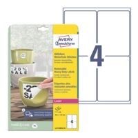Avery Zweckform �tiquettes film r�sistantes aux intemp�ries 99,1 x 139 mm � L4774REV-20 �
