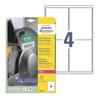 Avery Zweckform �tiquettes film ultra r�sistantes 99,1x139 mm L7915-10