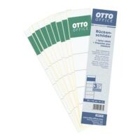 OTTO Office �tiquettes classeurs autocollantes blanches � 39x192 mm �
