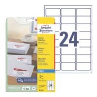 Avery Zweckform Paquet de 600 �tiquettes adresse � J8159-25 �