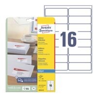 Avery Zweckform Paquet de 400 �tiquettes adresse � J8162-25 �