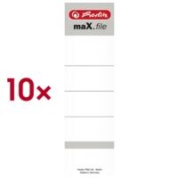 Herlitz �tiquettes pour dos de classeur � ins�rer