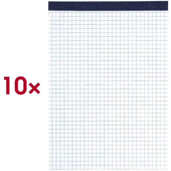OTTO Office 10er-Pack Notizblöcke A4 weiß - Papier
