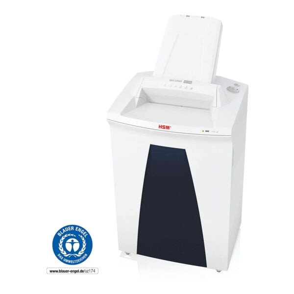 HSM Aktenvernichter »Securio AF500« 1,9 x 15 mm Partikelschnitt bis 11 Blatt weiß, 24x100.2x49.1 cm