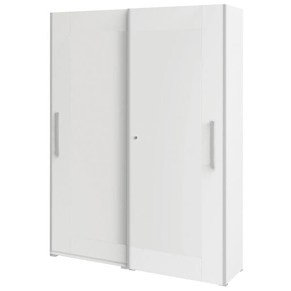 röhr Schiebetürenschrank »Objekt Plus« (5 Fächer - 200 cm breit) weiß, 200x40 cm