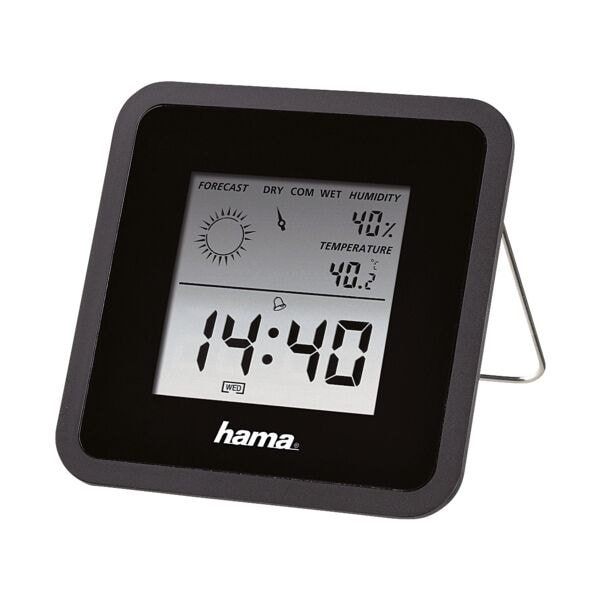 Hama Wetterstation »TH50«, schwarz schwarz
