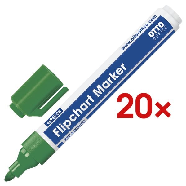 20x Flipchart Marker