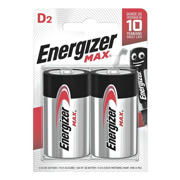2er-Pack Batterien »Max Alkaline« D / Mono