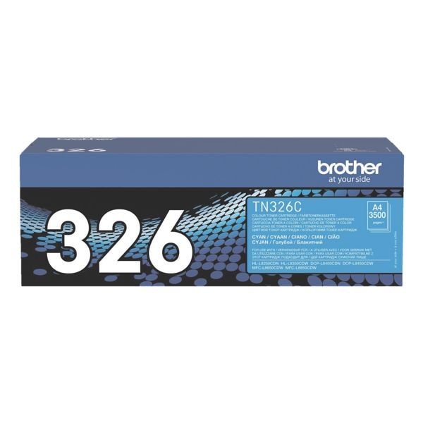 Brother Tonerpatrone »TN-326C« blau