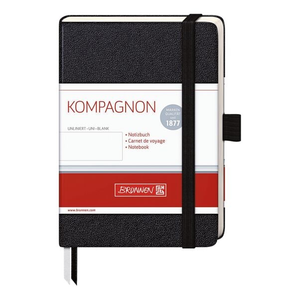 Notizbuch »Kompagnon« A6 liniert - 192 Seiten