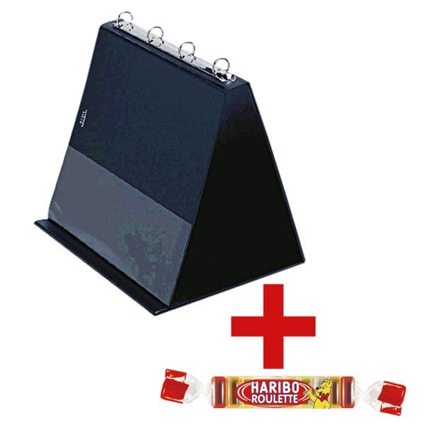 OTTO Office Tisch-Flipchart A4 quer inkl. Fruchtgummi »Roulette« schwarz, 26.5x32 cm
