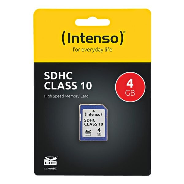 SDHC-Speicherkarte »Intenso Class10 4GB«