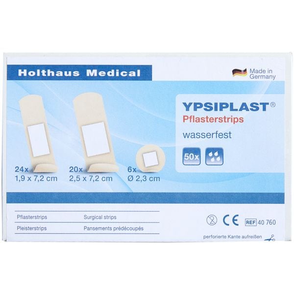 Holthaus Medical YPSIPLAST&reg; Pflasterstrips, wasserfest braun