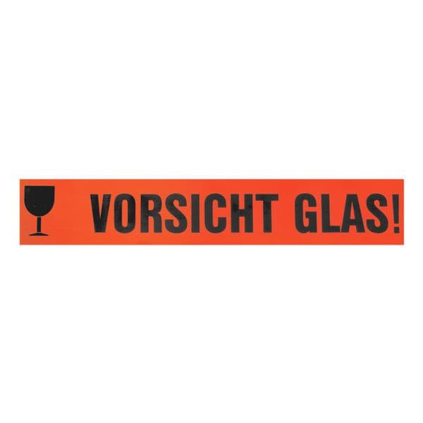 PVC-Signalklebeband »Vorsicht Glas!«
