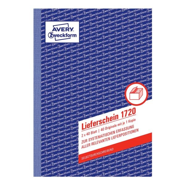 Avery Zweckform Lieferschein »1720« gelb