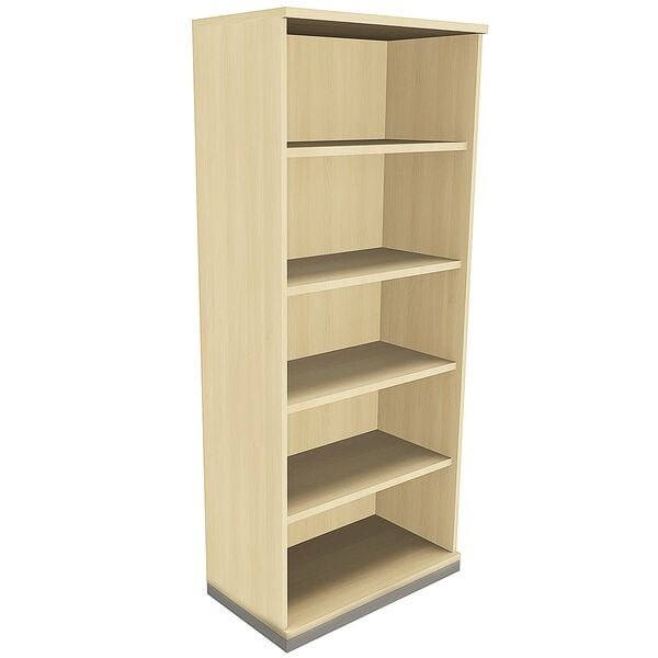 fm Büromöbel Aktenregal »Fastline« 80 cm breit 5 OH königsahorn, 80x186.9x44.2 cm
