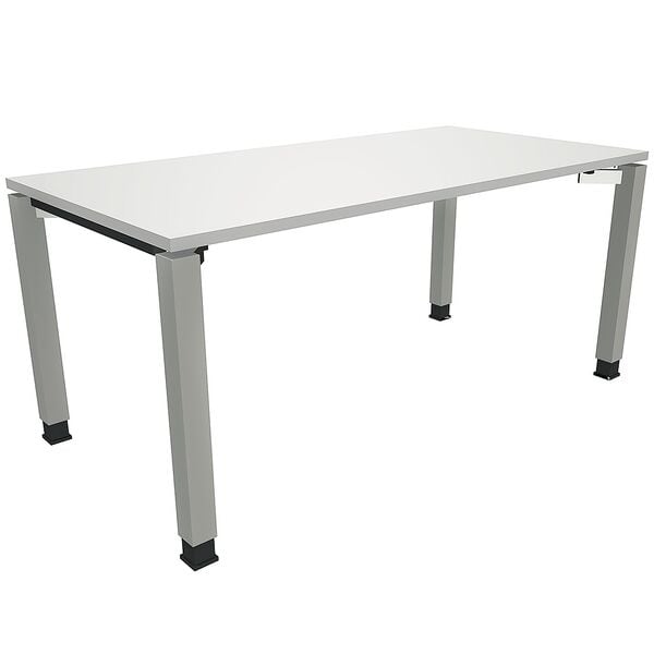 Manuell höhenverstellbarer Schreibtisch »Sidney« 160 cm 4-Fuß Quadratrohr