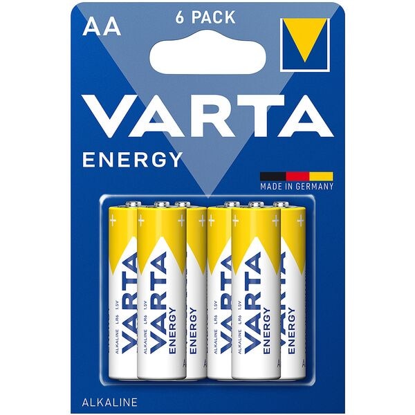 6er-Pack Batterien »Energy« Mignon / AA / LR06