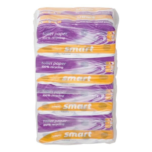 wepa Smart Toilettenpapier 3-lagig - 64 Rollen weiß