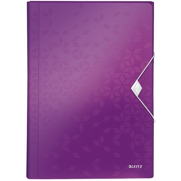 Leitz Projektmappe »WOW 4589« violett, 25.4x33x3.8 cm - Polypropylen