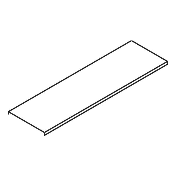 Stahlfachboden »119,6 x 32,7 cm«