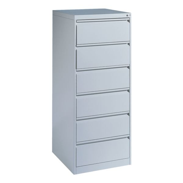 CP Karteischrank für A5 grau, 55.3x135.7x59 cm