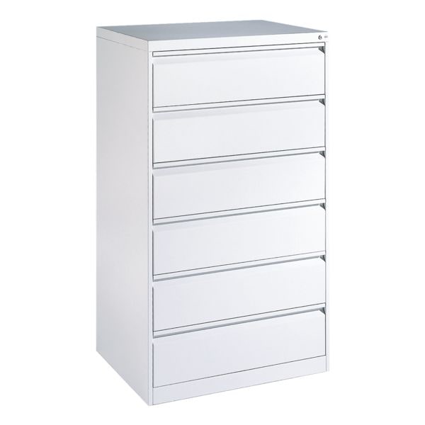 CP Karteischrank für A5 weiß, 78.7x135.7x59 cm