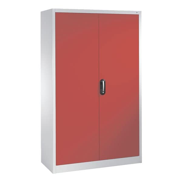 OTTO Office Stahlschrank mit Flügeltüren 120 x 195 cm rot, 120x195x50 cm