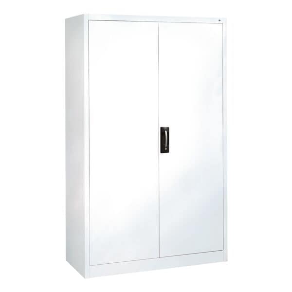 OTTO Office Stahlschrank mit Flügeltüren 120 x 195 cm weiß, 120x195x50 cm