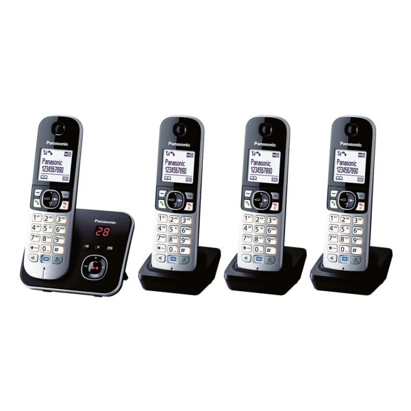 4-fach-Set Schnurlose Telefone »KX-TG6824«