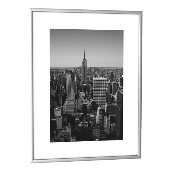 Paperflow Bilderrahmen 30,7 x 40,7 cm silber, 30.7x40.7 cm