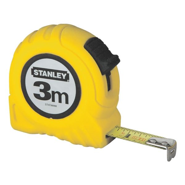 Bandmaß »Powerlock« 3 m gelbes Kunststoffgehäuse