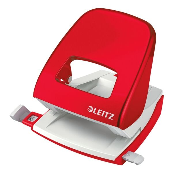 Leitz Locher »5008 NeXXt WOW« rot, 10.4x10x13.7 cm