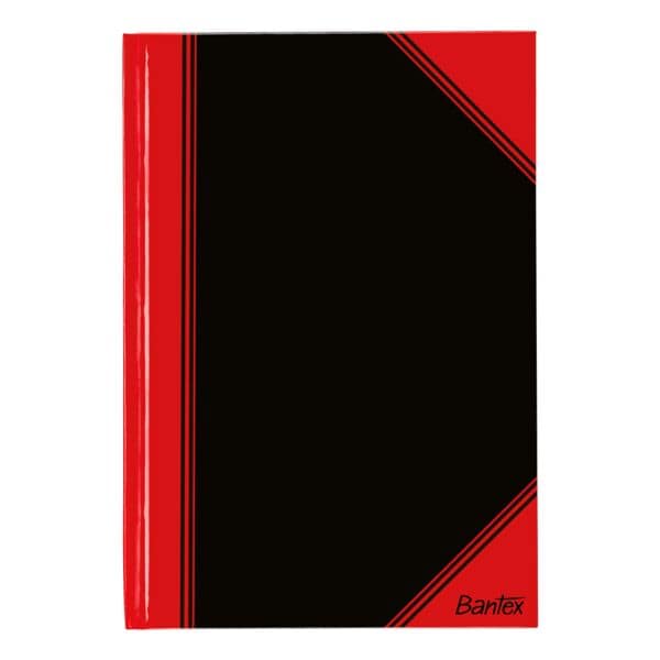 Bantex Notizbuch »Chinakladde« 100302815 A4 kariert - 192 Seiten rot - Papier