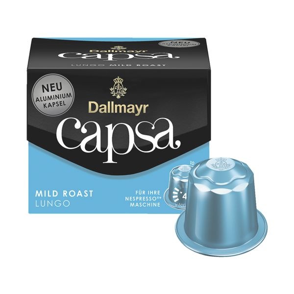 Dallmayr Kaffeekapseln »capsa Lungo Mild Roast« für Nespresso&reg;
