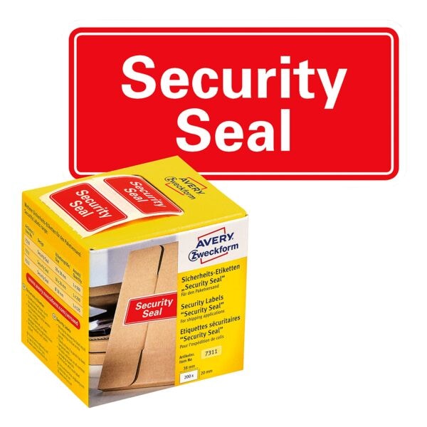 Sicherheitssigel 7311 »Security Seal« 38 x 20 mm (B/L)