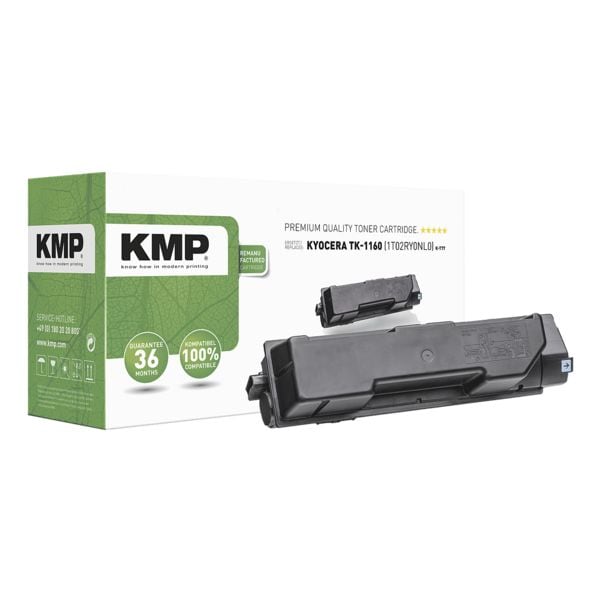KMP Toner ersetzt Kyocera »TK-1160« schwarz