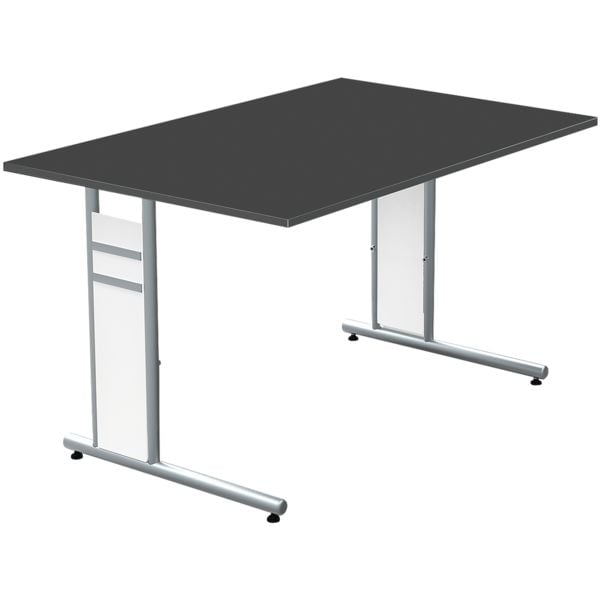 Kerkmann Schreibtisch »Stage One« 120 cm C-Fuß grau, 120x82x80 cm von Kerkmann in der Produktansicht