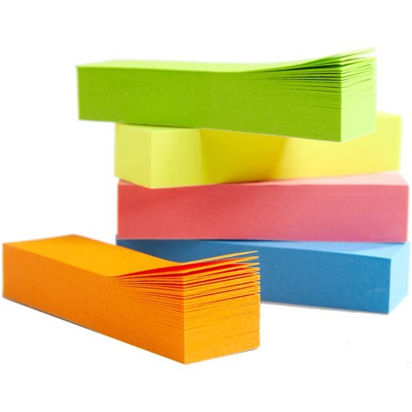 Papier Pagemarker (50 x 15 mm) im Set mit 5 Farben
