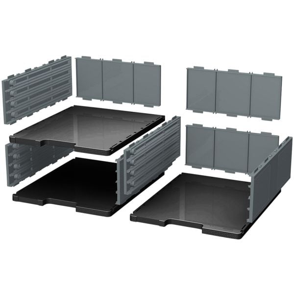 Ablagebox-Set »Modulodoc Ecoblack jumbo«