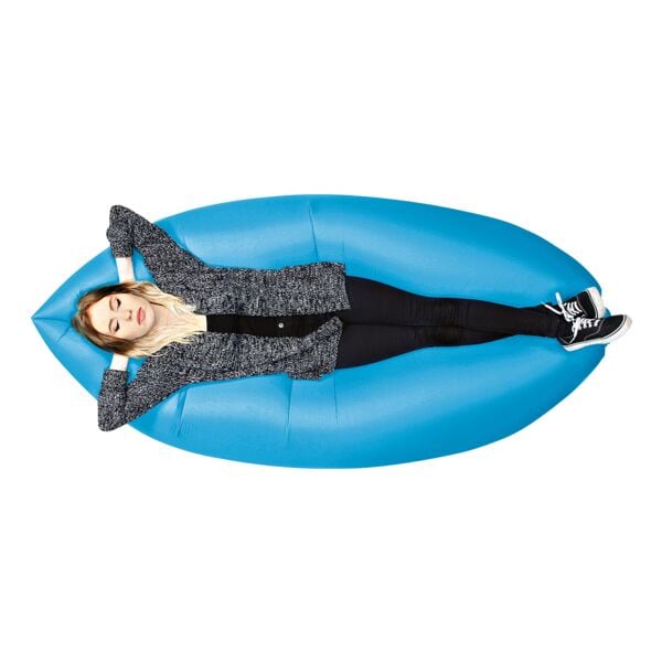 fatboy Aufblasbare Loungeliege »Lamzac The Original 2.0« blau, 200x90 cm