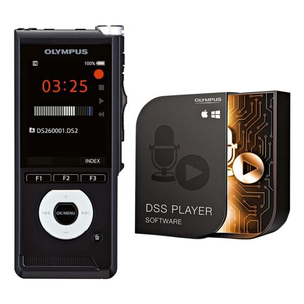 Digitales Diktiergerät »DS-2600« mit Playerlizenz