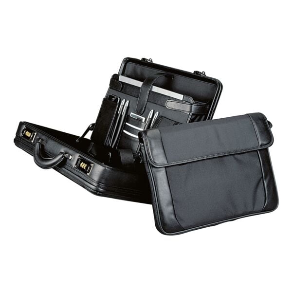 Alassio Laptop-Attachékoffer »Modica« schwarz, 45.5x32.5x10.5 cm