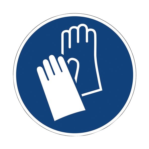 Marahrens Sicherheitskennzeichen »Handschutz benutzen [M009]« Ø: 20 cm