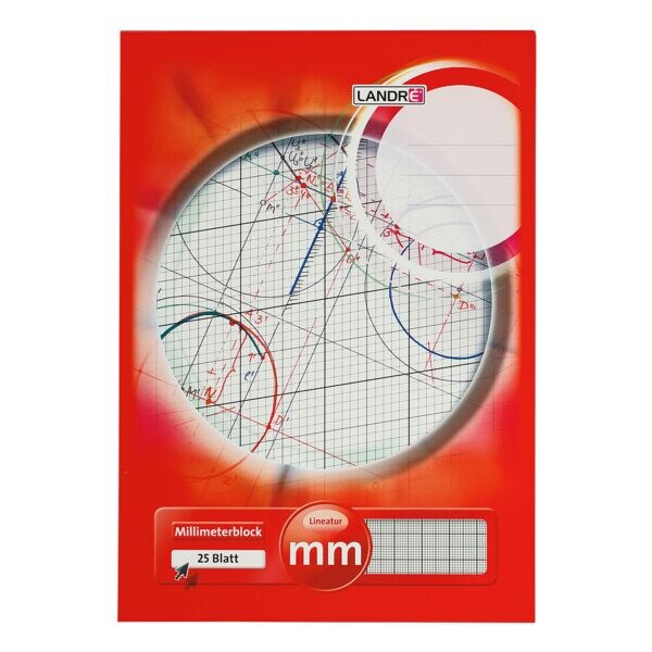 Landré Millimeterpapier A4 (100050441) weiß, 21x29.7 cm