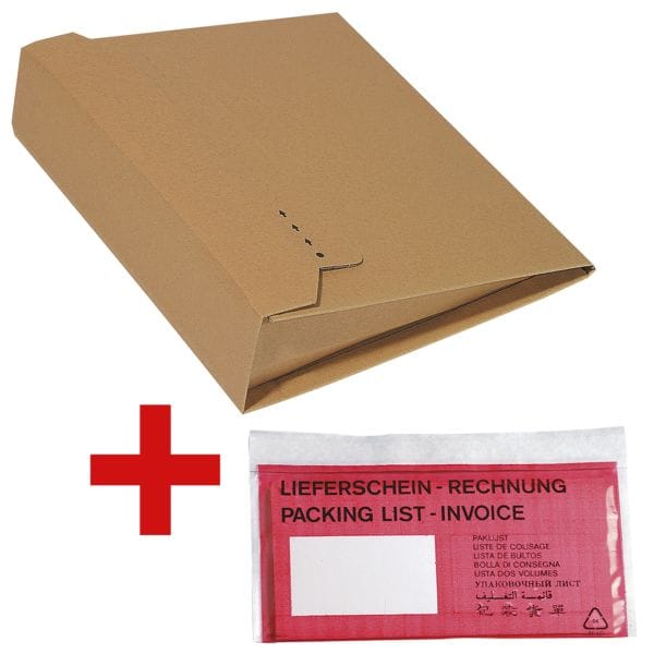OTTO Office Ordner-Versandkartons »Professional« 8,5/32,0/29,2 cm - 25 Stück inkl. Dokumente rot, 8.5x29.2x32 cm