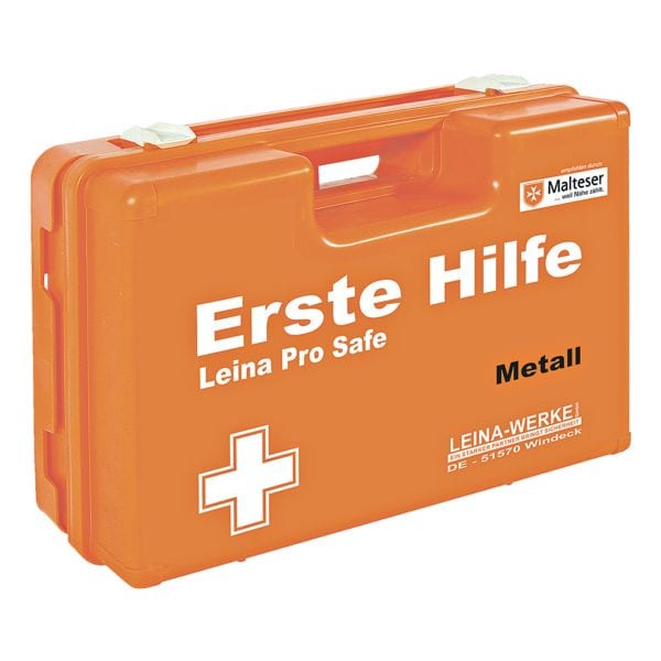 LEINA-WERKE Metall Erste-Hilfe-Koffer »Pro Safe« silber, 31x21x13 cm