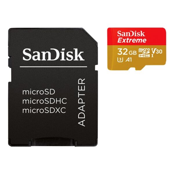 microSDHC-Speicherkarte mit Adapter »Extreme 32 GB«