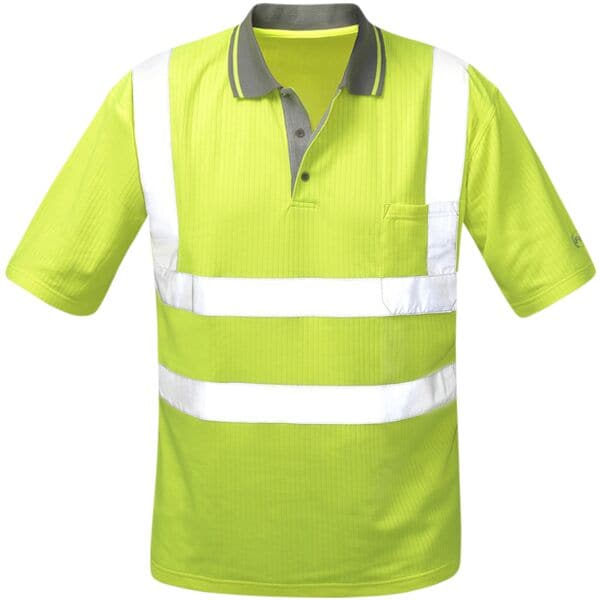 Warnschutz Polo-Shirt »DIEGO« Klasse 2 Größe L