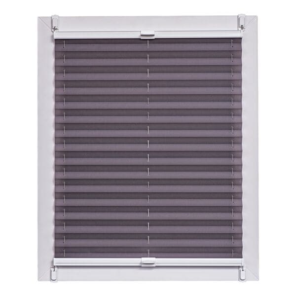 Büscher Sunlines Plissee »Crepe« Lichtschutz 80 cm breit grau, 80x150 cm - Polyester